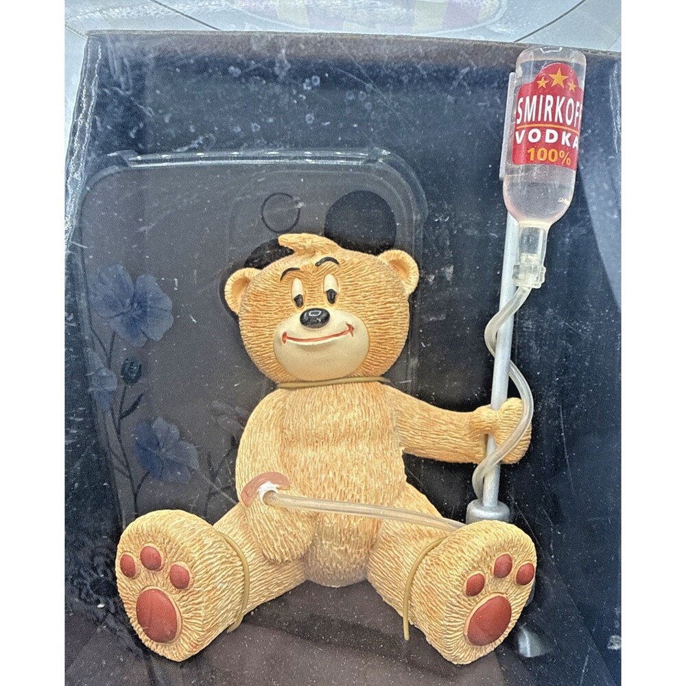 Vintage Bad Taste Bear Vladimir Vodka IV Collectible Figure Handpainted - Picture 13 of 13